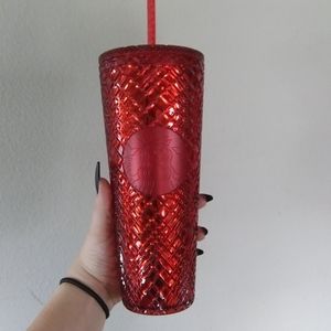 ❤FLASH SELL❤Starbucks Red Jeweled Tumbler new 2021